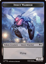 Insect Warrior // Food Double-Sided Token [Teenage Mutant Ninja Turtles Tokens]