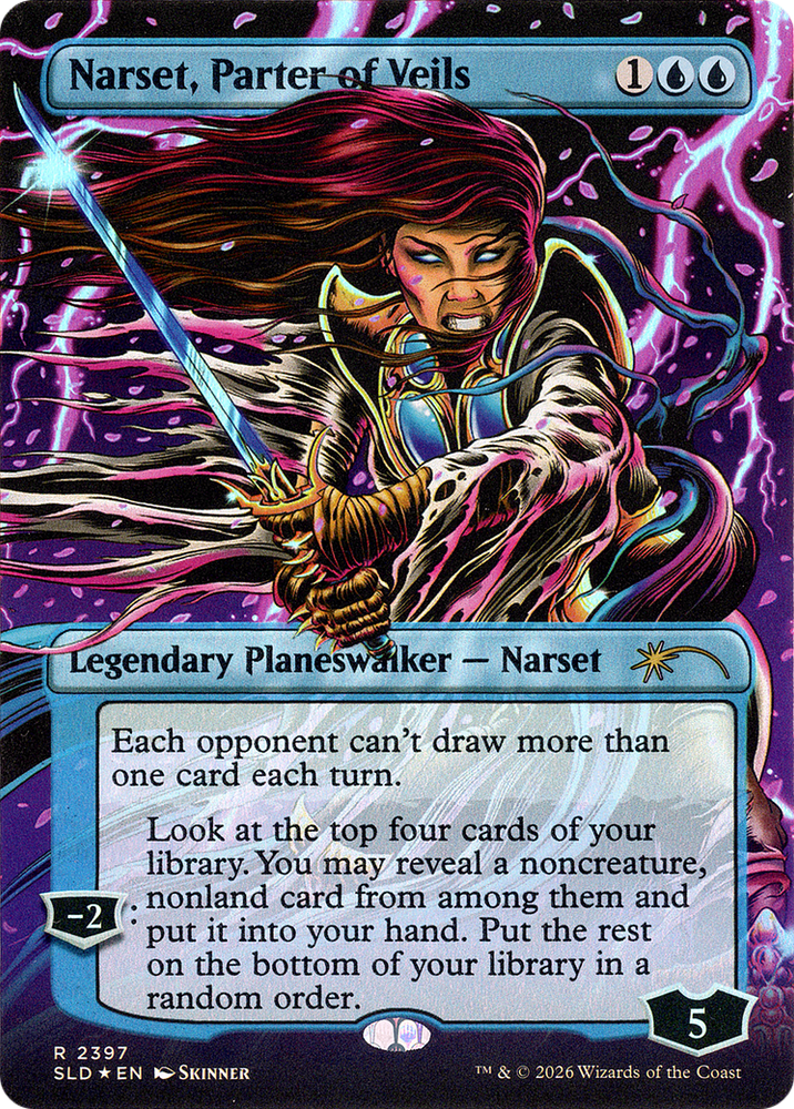 Narset, Parter of Veils (2397) [Secret Lair Drop Series]