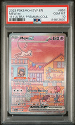 Pokemon Mew EX 151 Ultra-Premium Collection Sv Black Star Promo 053 PSA 10