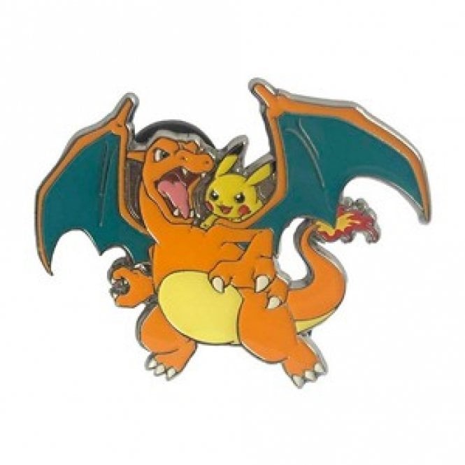Charizard & Pikachu Celebrations 25th Anniversary Pokemon Pin Charizard & Pikachu Celebrations 25th Anniversary Pokemon Pin