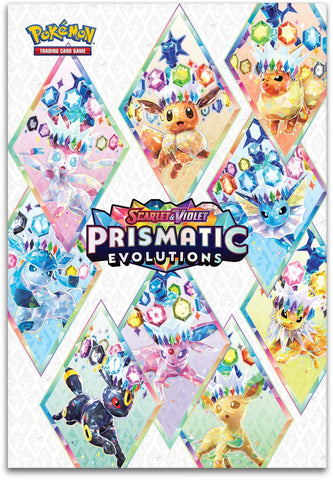 Scarlet & Violet: Prismatic Evolutions Poster