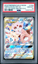 Pokemon Togepi & Cleffa & Igglybuff GX 2020 Alternate Art 143a/236 PSA 10