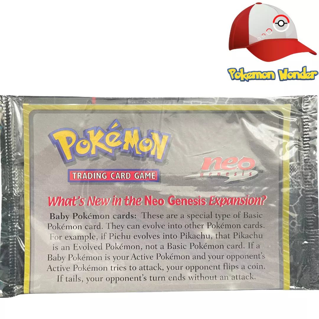 WOTC Neo Genesis Sealed Vintage Marill Black Star Promo #29 WOTC Neo Genesis Sealed Vintage Marill Black Star Promo #29