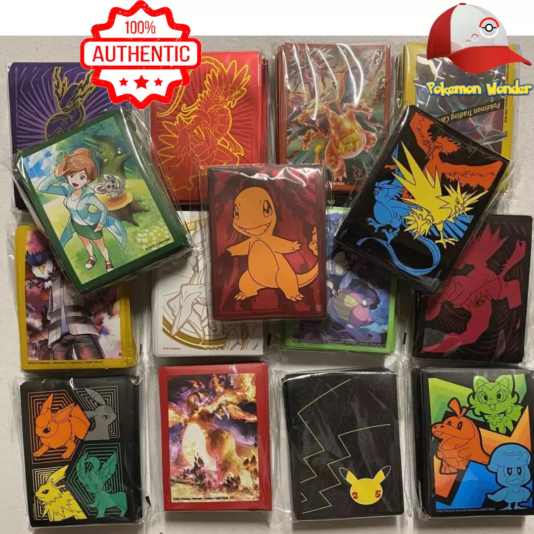 Lot of 10x Pokemon TCG Deck SLEEVES (65Ct)