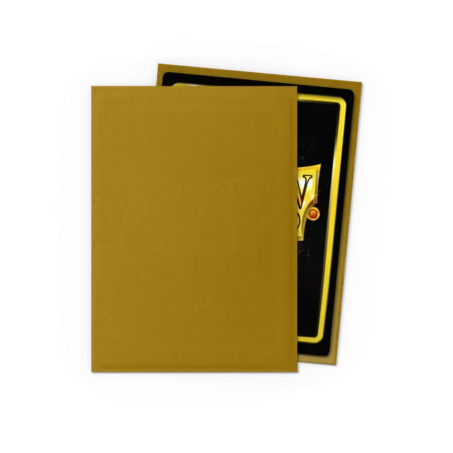 Dragon Shield Sleeves - Gold Matte