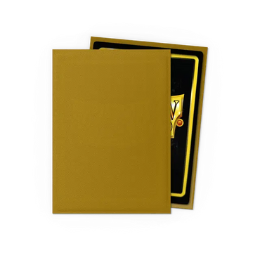 Dragon Shield Sleeves - Gold Matte
