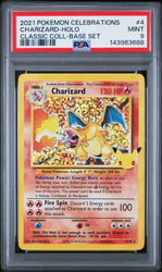 Pokemon Charizard Holo Celebrations Classic Collection 4 PSA 9