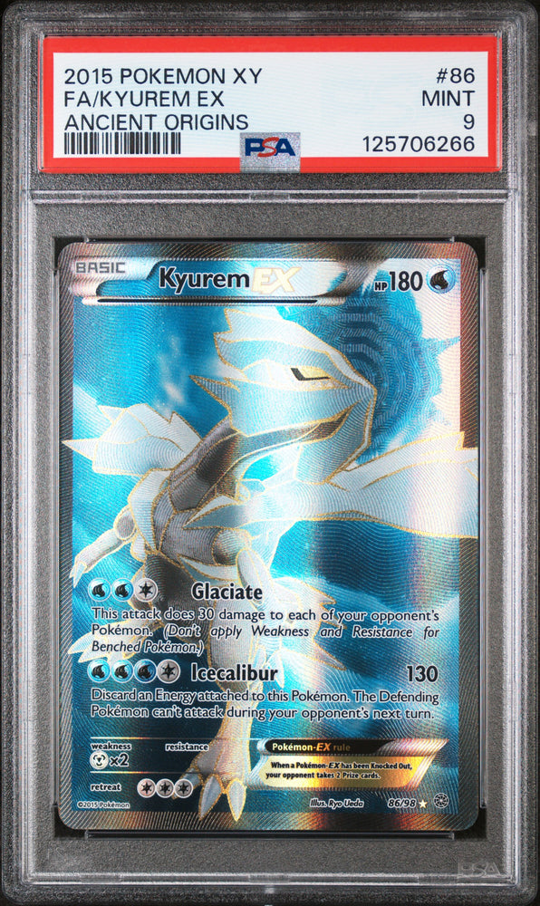 Pokemon Kyurem EX Ancient Origins 86/98 PSA 9