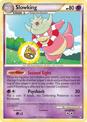 Slowking (32/95) [HeartGold & SoulSilver: Call of Legends]