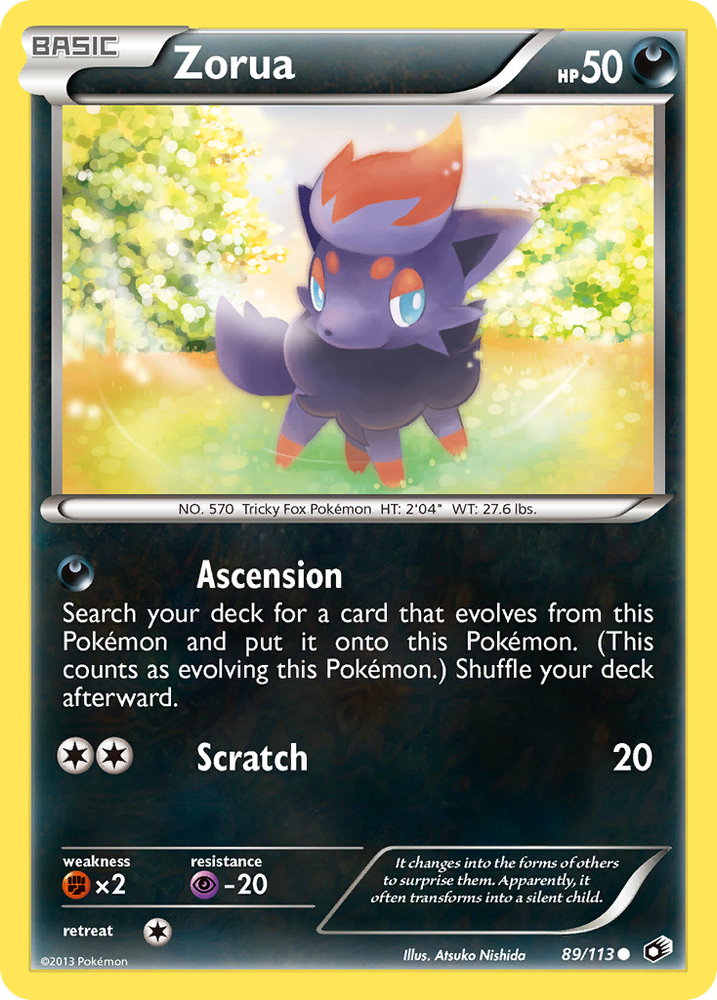 Zorua (89/113) [Black & White: Legendary Treasures]