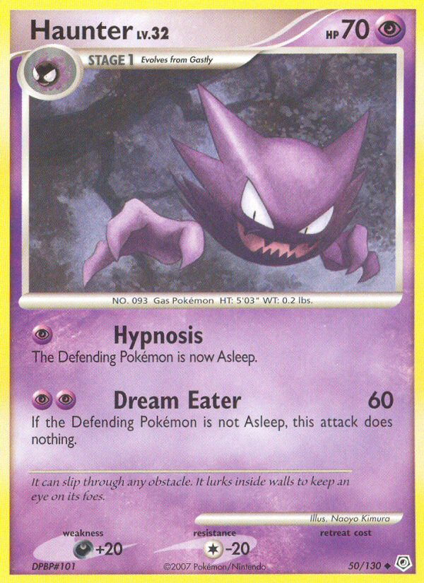 Haunter (50/130) [Diamond & Pearl: Base Set]