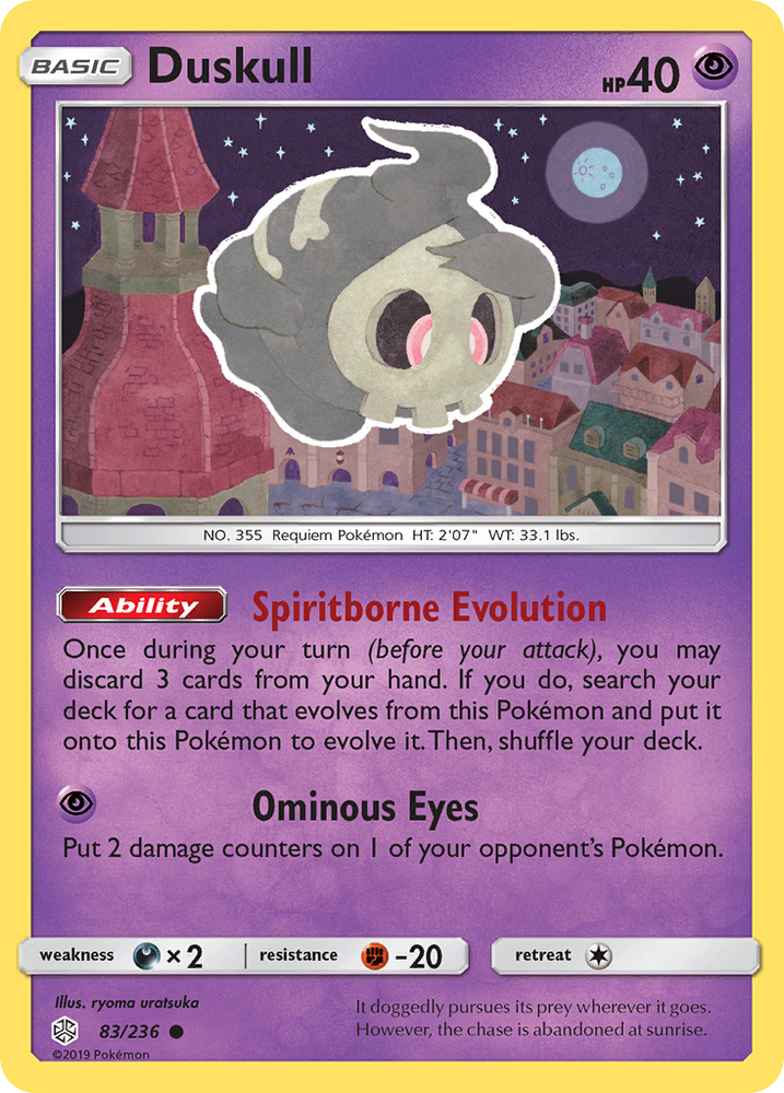 Duskull (83/236) [Sun & Moon: Cosmic Eclipse]