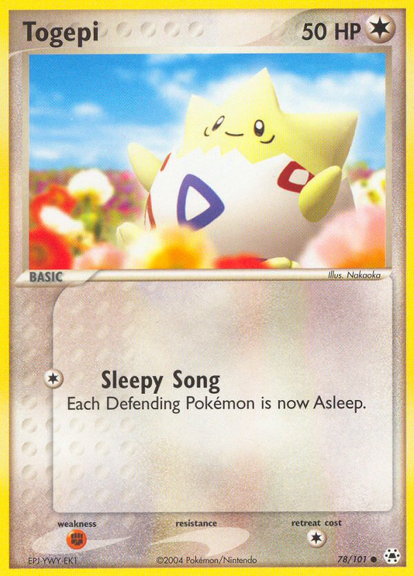 togepi pokemon card 2000 TOPPS SERIES 3 #PC8 CLEAR CGC 9 MINT 6033425270 Psychic Rollout (10) Weakness Metal 2 Resistance None None Retreat Cost Ultra PRO: Pokemon: Togepi 105ct