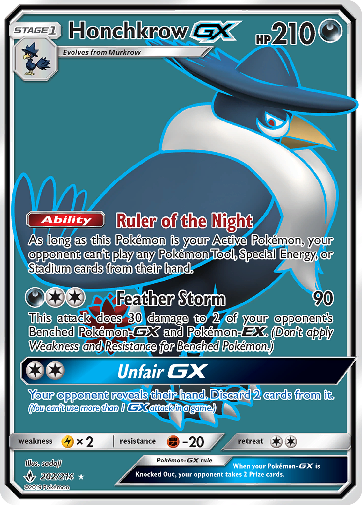 pokemon card honchkrow Black & White Dragons Exalted Rare #73 Colorless Retreat Cost Team Rocket's Honchkrow 103/193 M2a