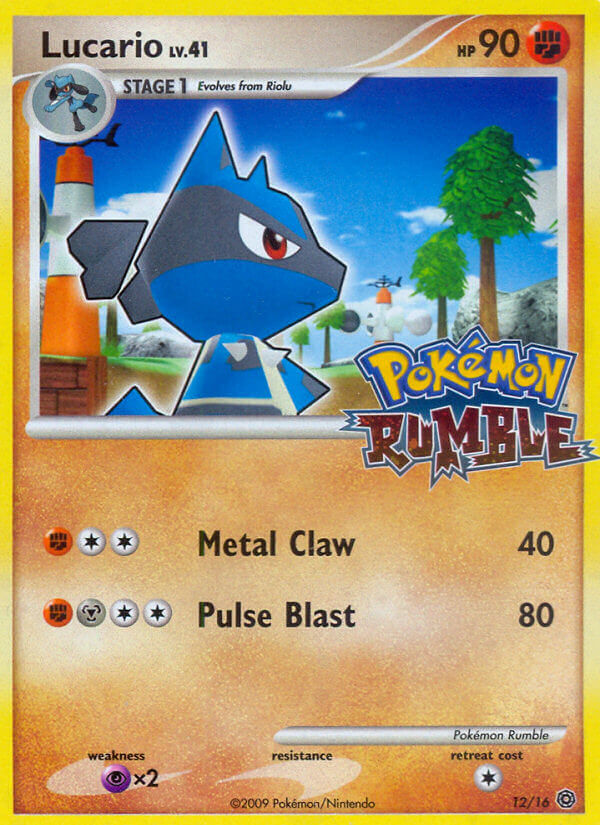 lucario pokemon card price LV.X - DP12 - Holofoil Diamond and Pearl Promos you may use this power Lucario V - 078/189 -