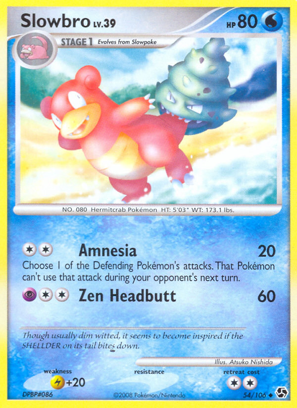 pokemon card slowbro Slowbro 43