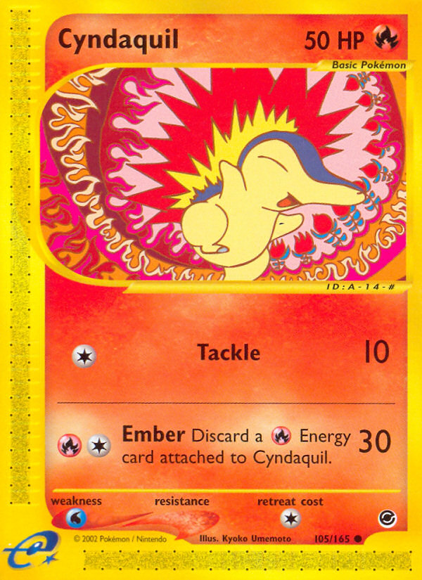 all cyndaquil pokemon cards 105/165 - Expedition Reverse Holofoil eldraine [1] Charge Energy Search Victini Card Prices & Style:Elsa