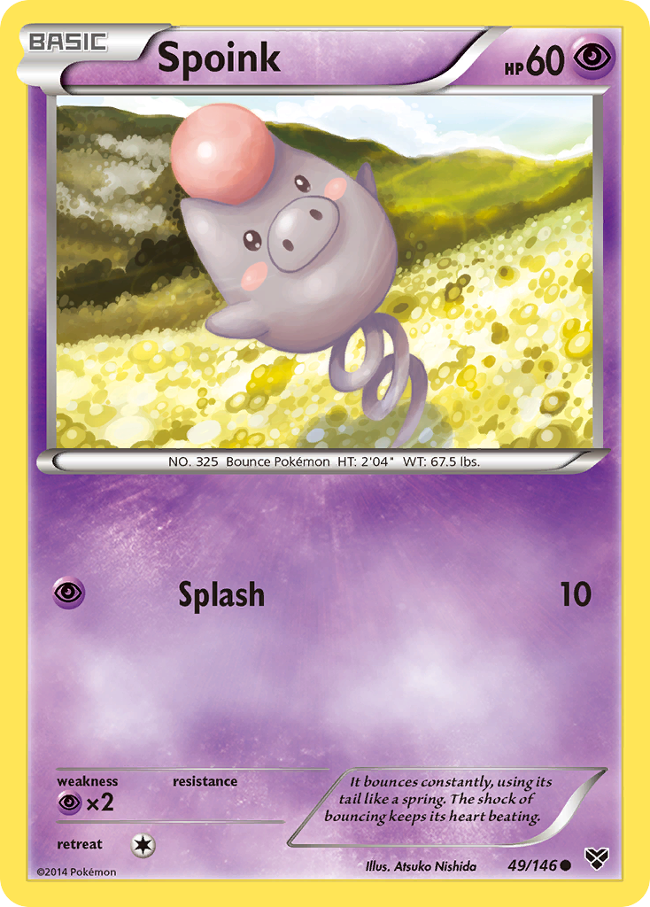 spoink pokemon card price Spoink (49/146) [XY: Base Set]
