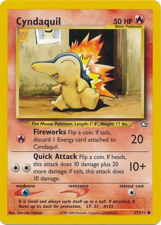 Cyndaquil (57/111) [Neo Genesis Unlimited]