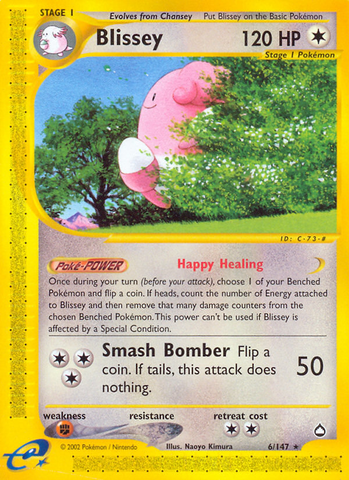 Blissey (6/147) [Aquapolis]