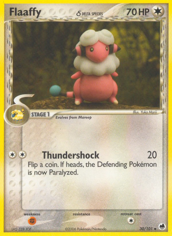 pokemon flaaffy card Flaaffy (30/101) (Delta Species) [EX: Dragon Frontiers]