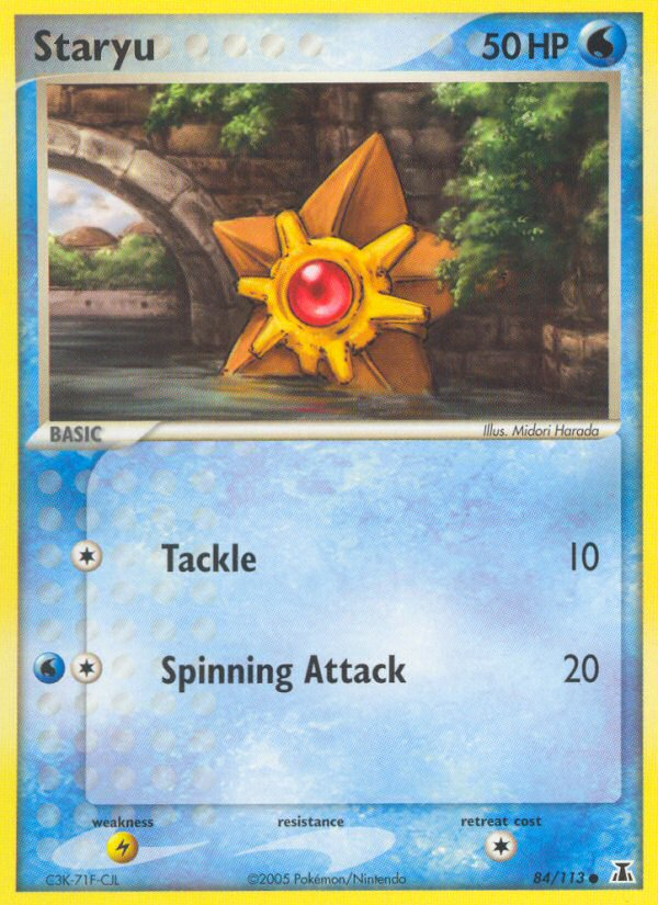 pokemon staryu card Staryu - 25/122 BREAKPoint Pokemon main image 1