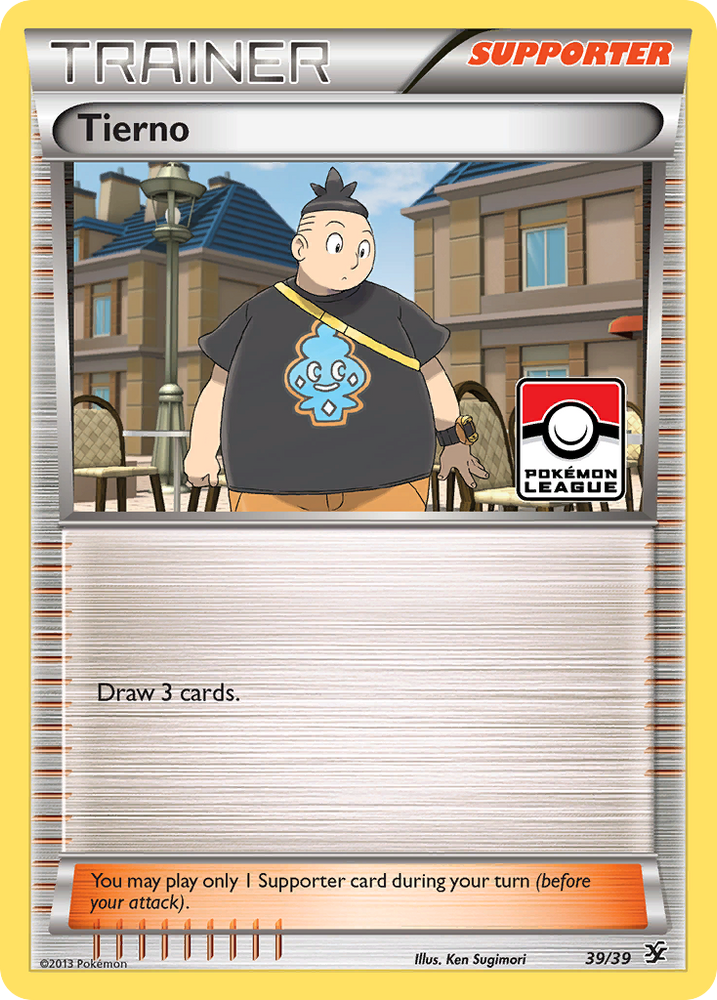 Tierno (39/39) [XY: Kalos Starter Set]