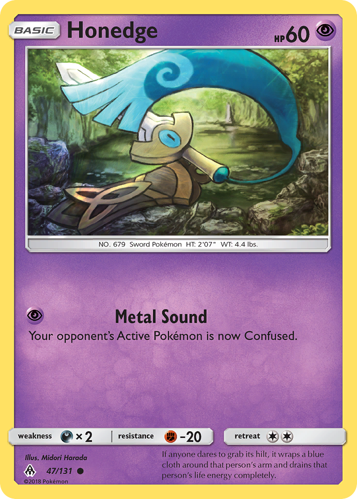 pokemon honedge card 133/192 | Common Reverse Holo | Sword & Shield Rebel Clas 30 Retreat Cost Honedge - 92/236 (Reverse Foil)