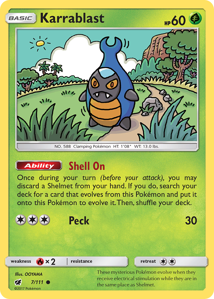 pokemon sun and moon crimson invasion card list price Karrablast (7/111) [Sun & Moon: Invasion] Can the allies of Alola defend the islands—or will the Ultra Beasts take control TCGplayer - Pokemon SM -