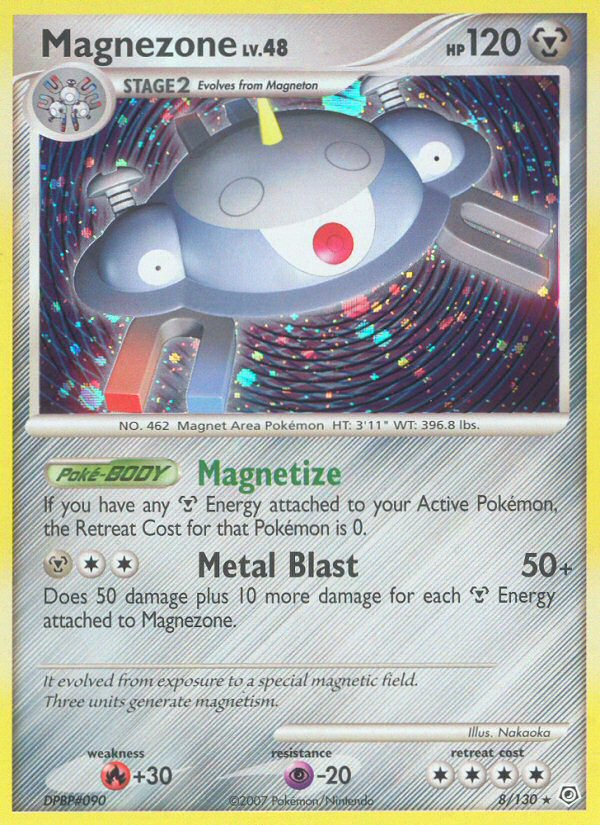 Magnezone (8/130) [Diamond & Pearl: Base Set]