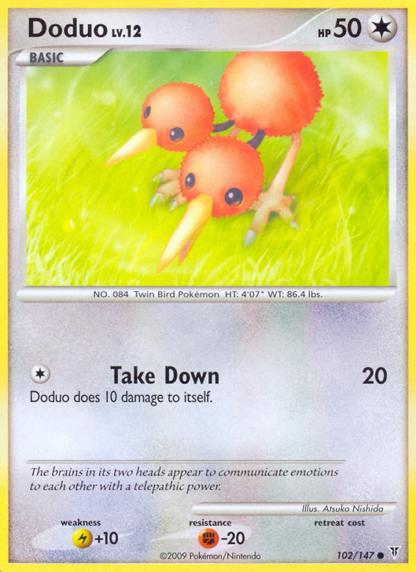 doduo pokemon card - Dodrio 085/165 - Pokemon 151 - Reverse Foil All cards will be carefully packed for safe transit. Doduo | Generations | TCG