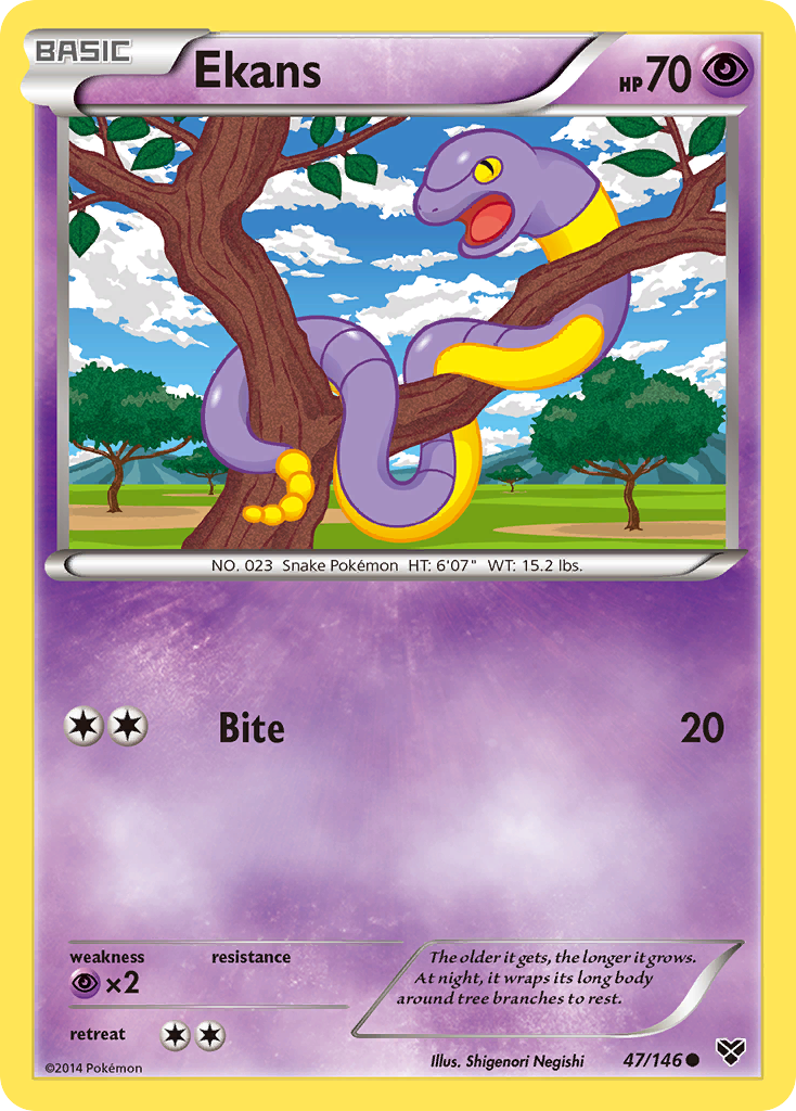1995 ekans pokemon card (47/146) [XY: Base Set] Collector Booster Pack Box Size:Platinum Video Games Dark charmeleon value :