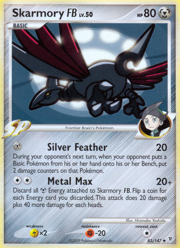 Skarmory FB (83/147) [Platinum: Supreme Victors] Heavily Played Reverse Holofoil