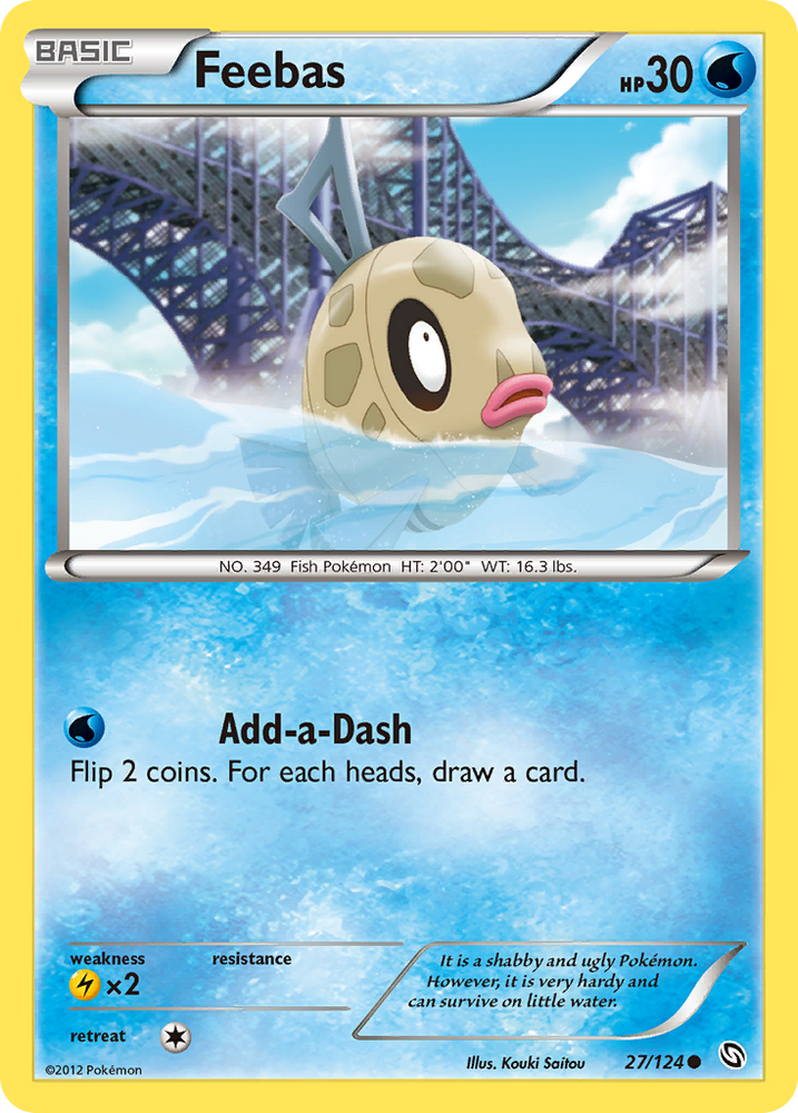 feebas pokemon card Amazon.com: Pokemon - Feebas (43/160)