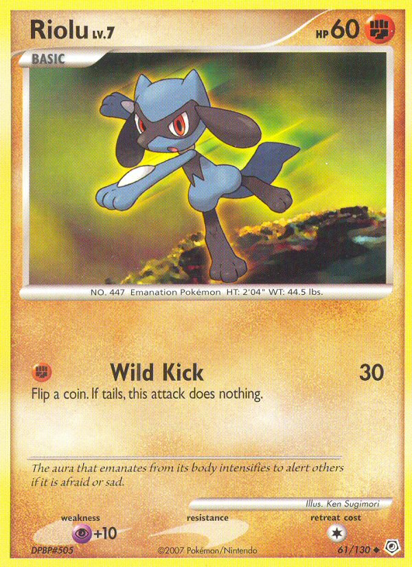 Riolu (61/130) [Diamond & Pearl: Base Set]