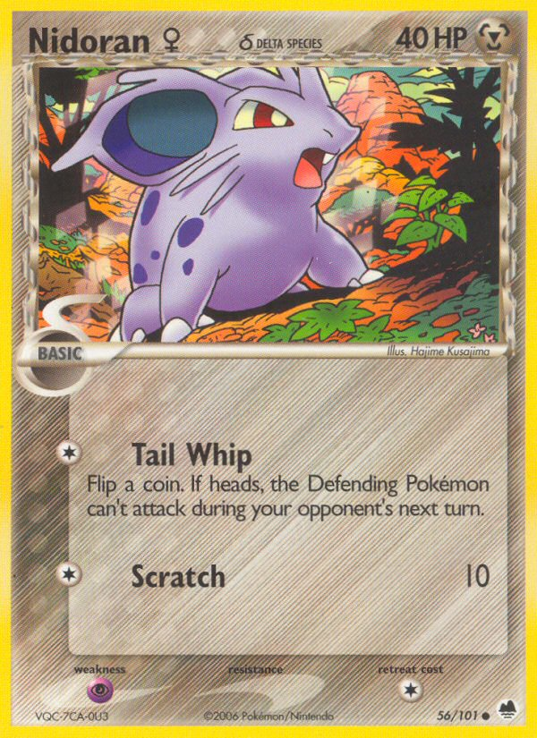 pokemon card nidoran CGC 8.5 Nidoran ♀ Energy Reverse Holo (Graded Card) – Phurion main image 1