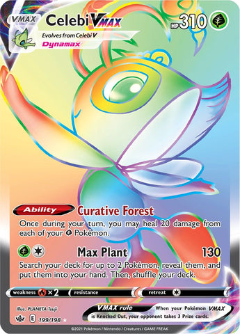 Celebi VMAX (199/198) [Sword & Shield: Chilling Reign]