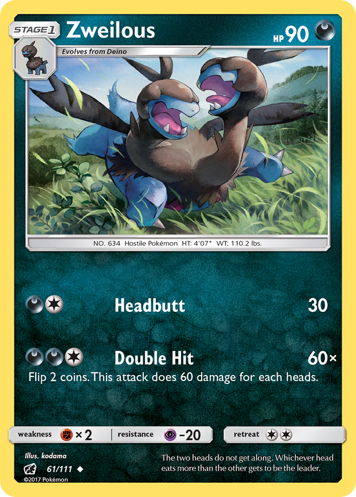 zweilous pokemon card price - Scarlet & Violet - White Flare - (Reverse Holo) Pokmon Hit Points90 HP Form Zweilous 147/086 Pokmon TCG IR