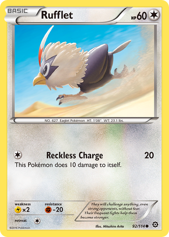 Rufflet (92/114) [XY: Steam Siege]